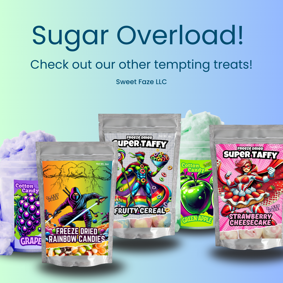 Freeze-Dried Rainbow Candies