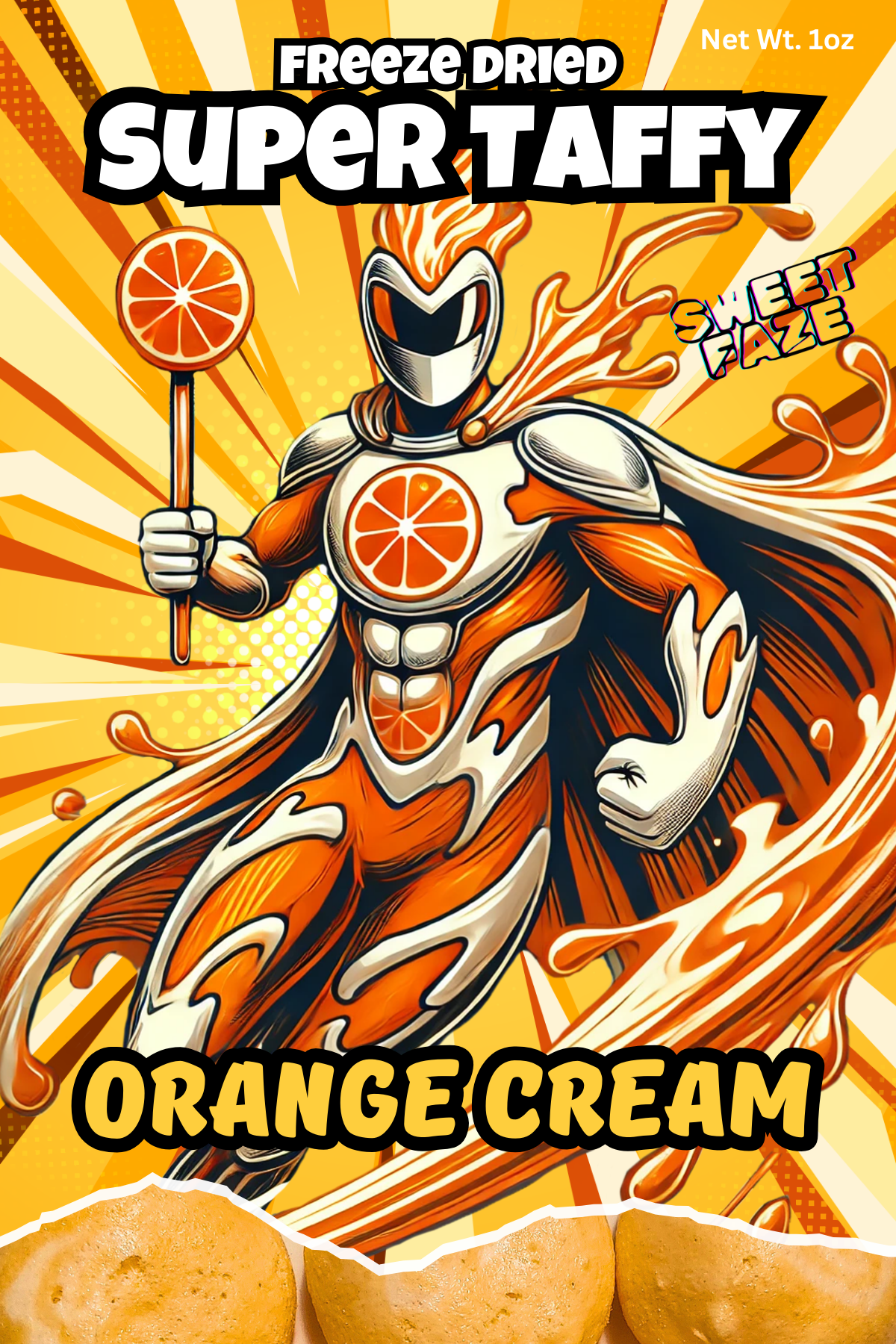 Orange Cream Taffy