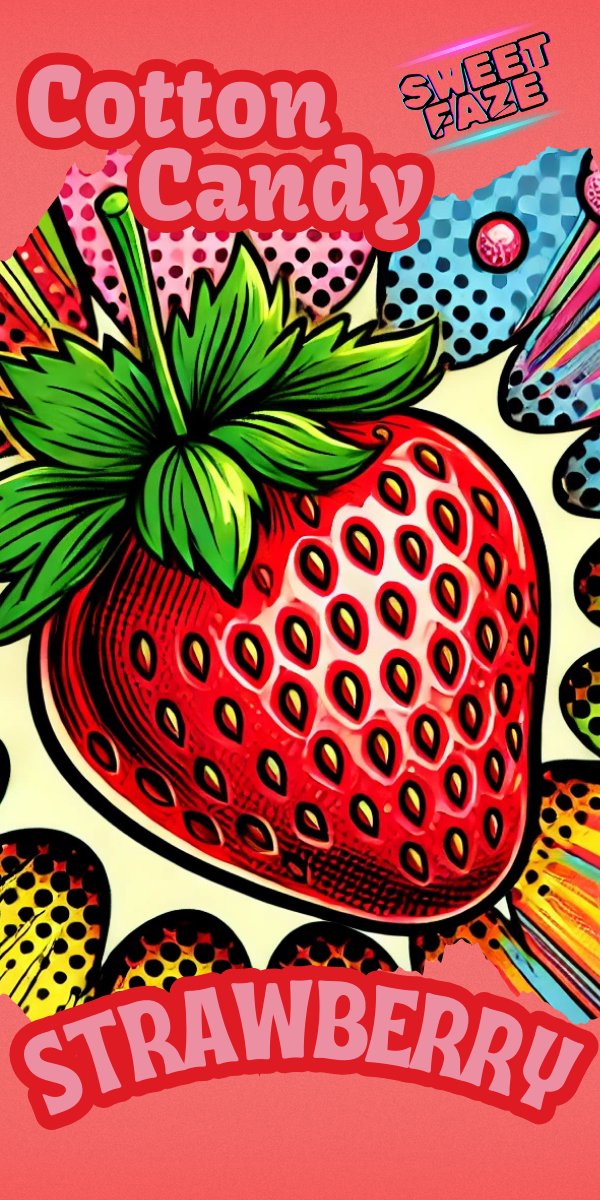Strawberry Cotton Candy Case of 10