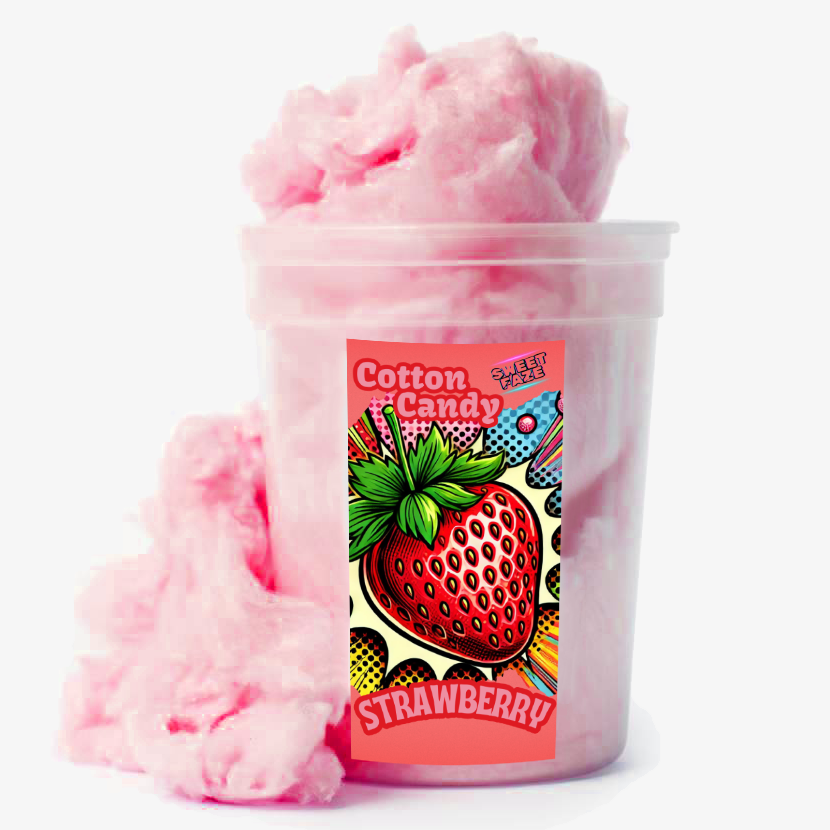 Strawberry Cotton Candy Case of 10