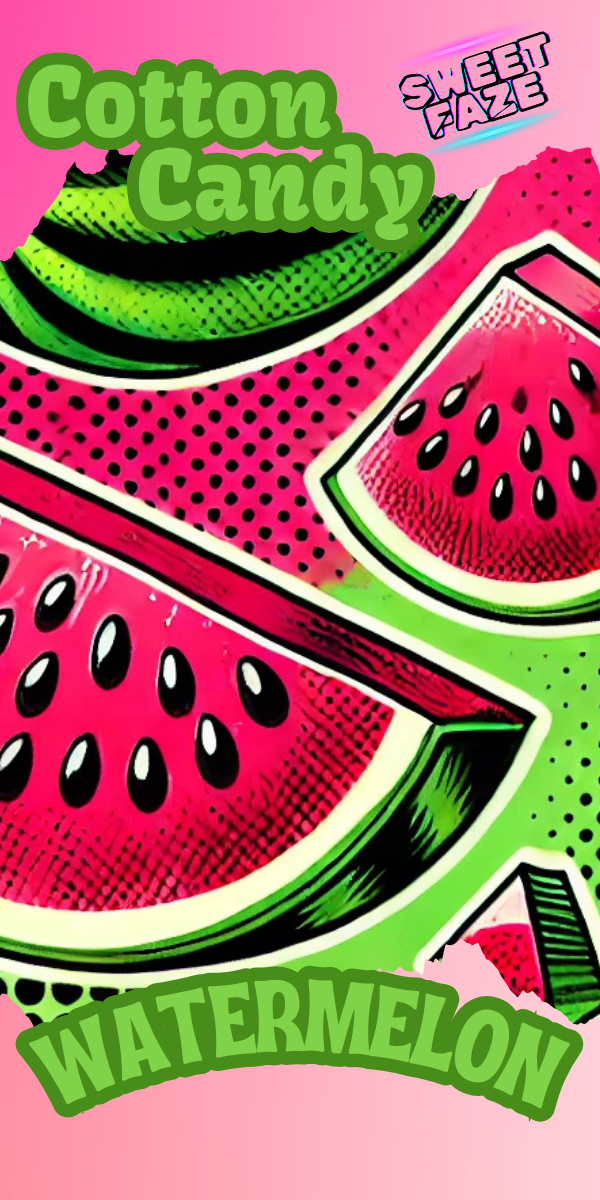 Watermelon Cotton Candy Case of 10