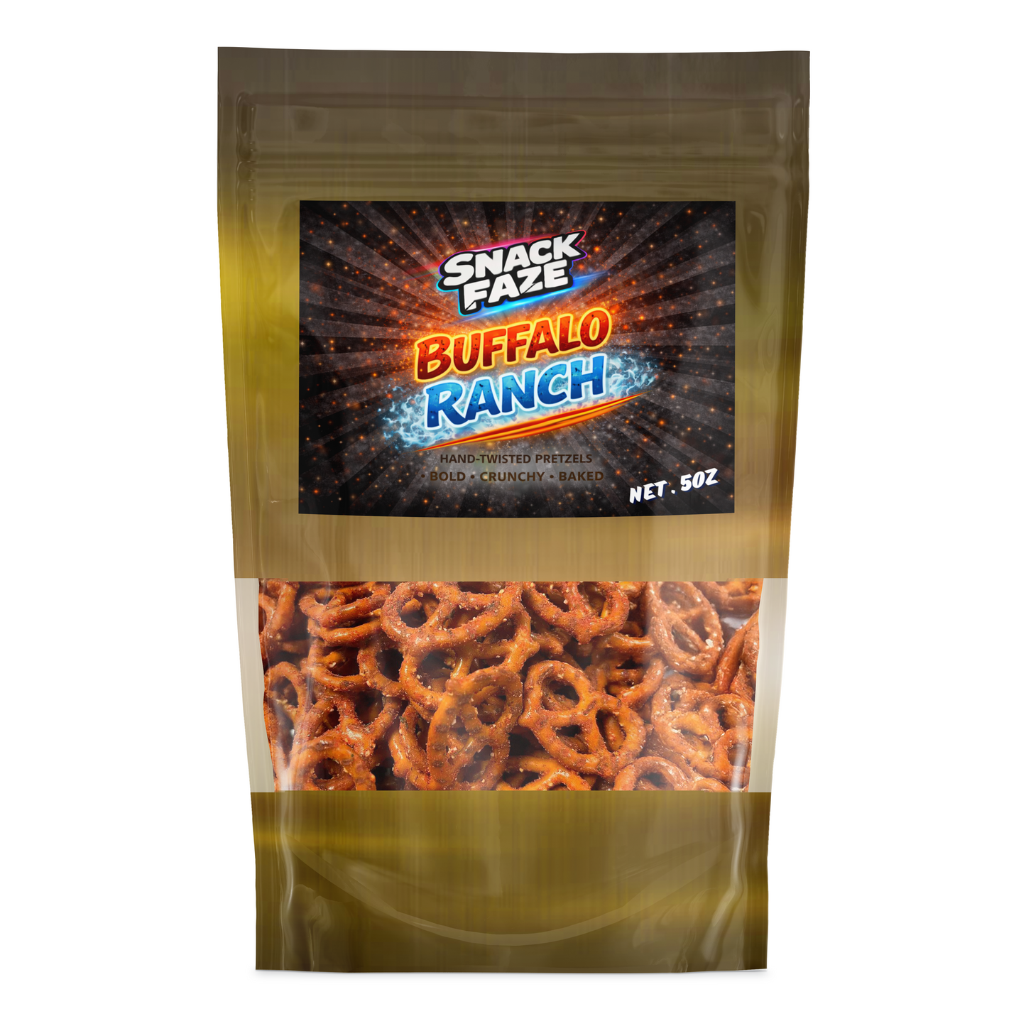 Pretzels - Buffalo Ranch Pretzels (Case of 15)