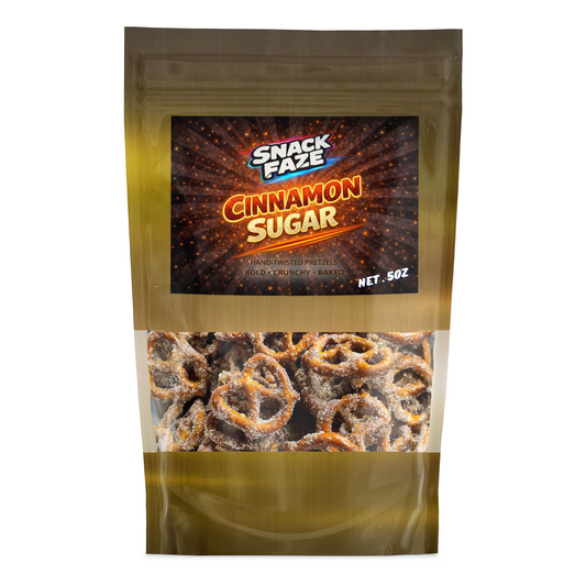 Pretzels - Cinnamon Sugar Pretzels (Case of 15)