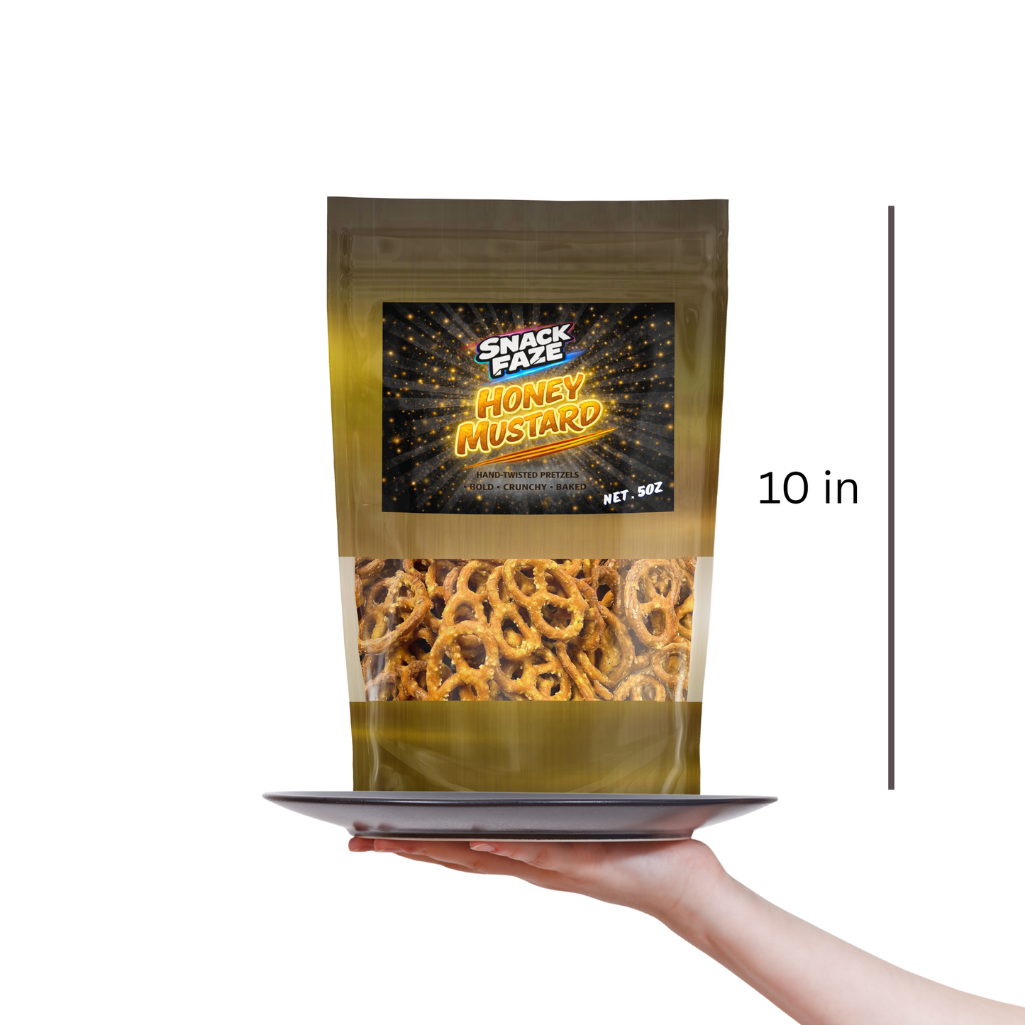 Pretzels - Honey Mustard Pretzels (Case of 15)