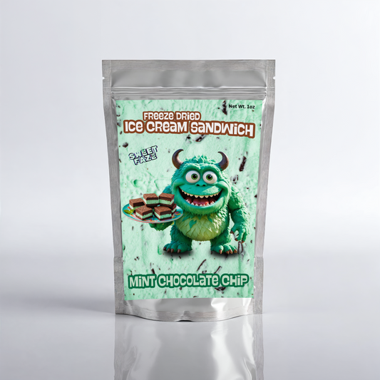 Freeze-Dried Ice Cream Sandwich | Mint Chip Case of 5