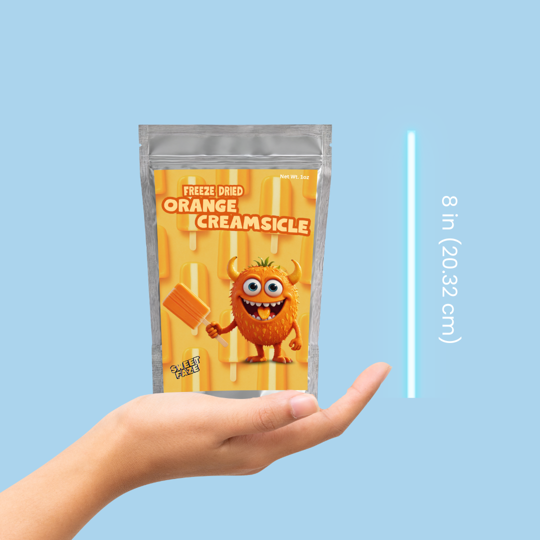 Freeze-Dried Ice Cream | Orange Cream Bar Case of 5
