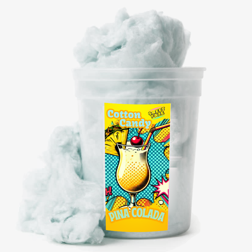 Pina Colada Cotton Candy
