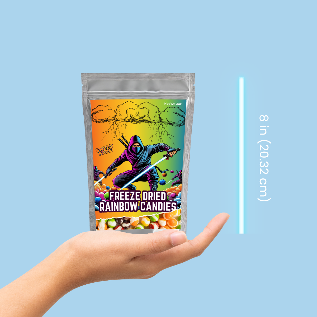 Freeze-Dried Rainbow Candies