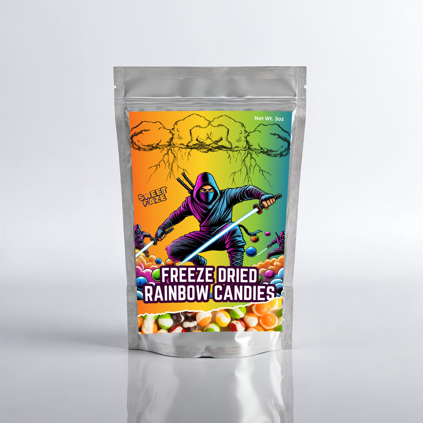 Freeze-Dried Rainbow Candies