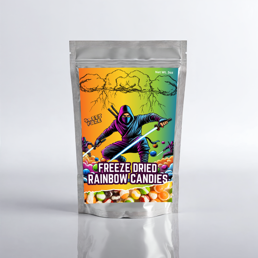 Freeze-Dried Rainbow Candies