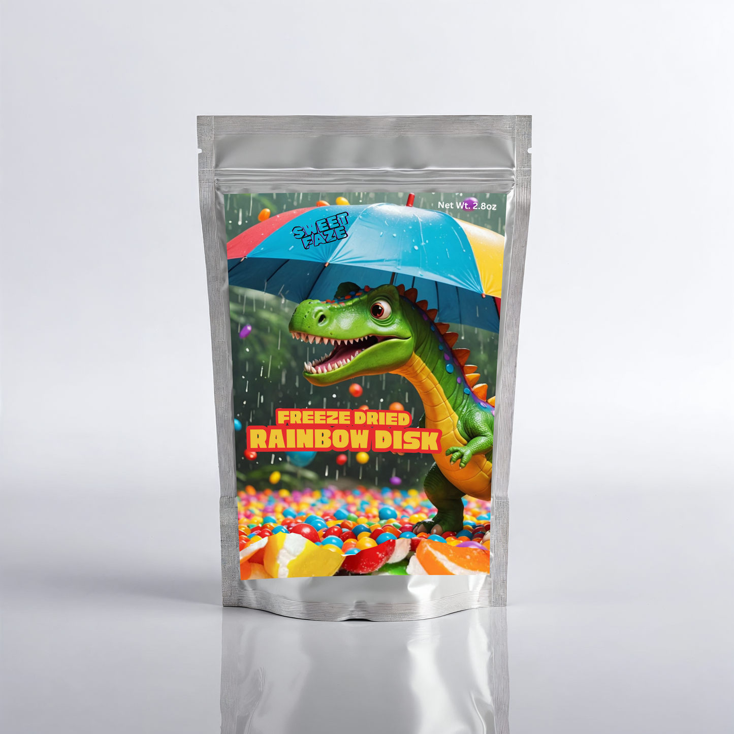Freeze-Dried Rainbow Disks Case of 5