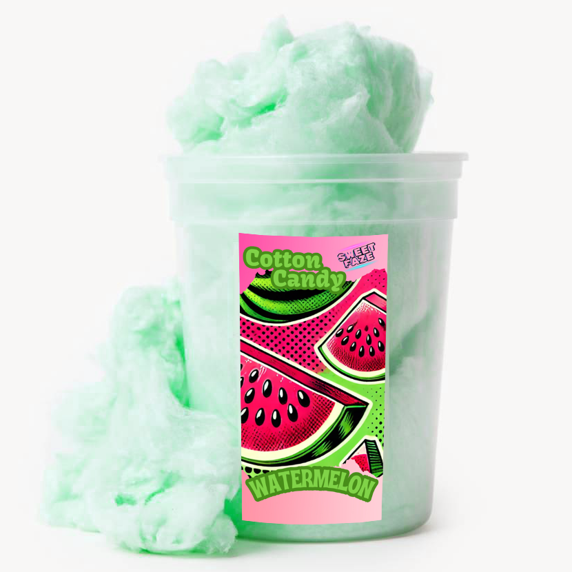 Watermelon Cotton Candy